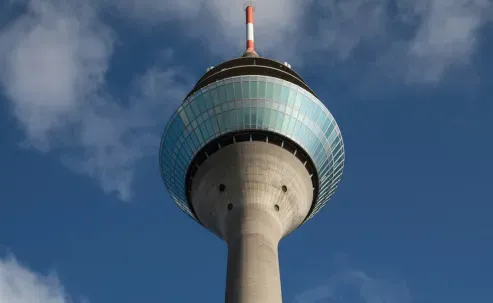 Dusseldorf tower equipped with Ecreso FM transmitters
